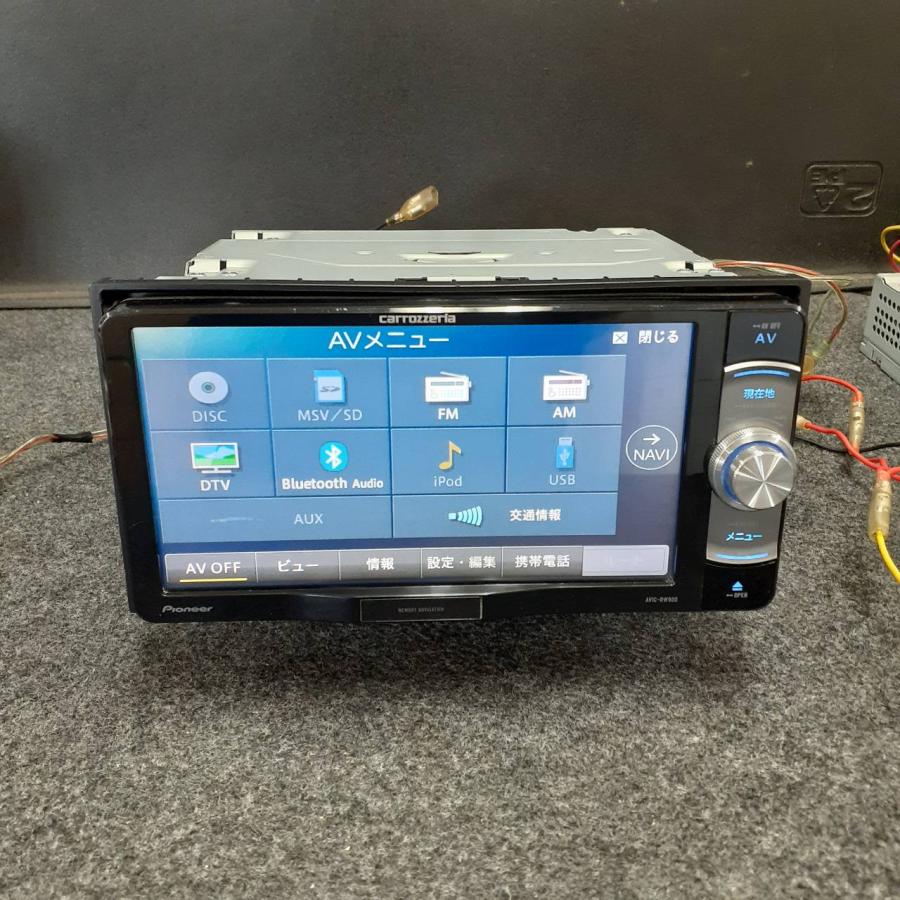カロッツェリア◇AVIC-RW900◇フルセグ/CD/DVD/BT/SD Carrozzeria カロッツェリア AVIC-RW900 フルセグTV DVD CD Bluetooth