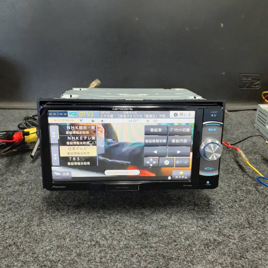 Carrozzeria カロッツェリア AVIC-RW900 フルセグTV DVD CD Bluetooth