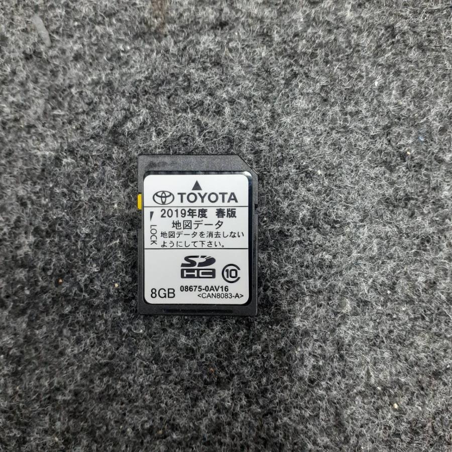 トヨタ 純正 ナビ NSCP-W62 地図SD 2019年 メモリーナビ カーナビ