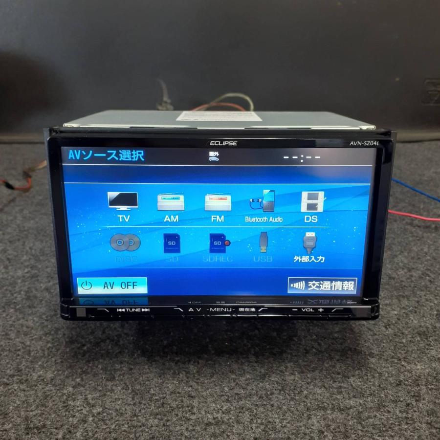 ECLIPSE イクリプス AVN-SZ04i フルセグTV DVD CD Bluetooth 地図