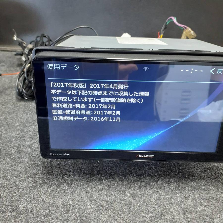 ECLIPSE イクリプス AVN-R8W 地図データ 2017年 フルセグTV DVD CD