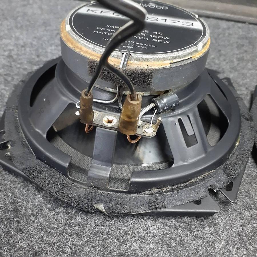 ケンウッド KENWOOD KFC-RS173 2WAY コアキシャル 17cm 160W PEAK