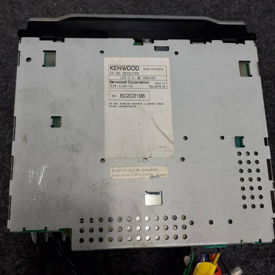 KENWOOD DPX-055MD 2DIN CD MDプレーヤー プレイヤー 旧車 当時物