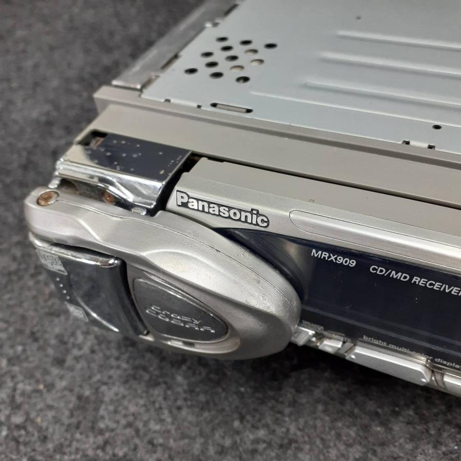 Panasonic MRX909 1DIN CD MD プレーヤー プレイヤー 旧車 当時物 CQ