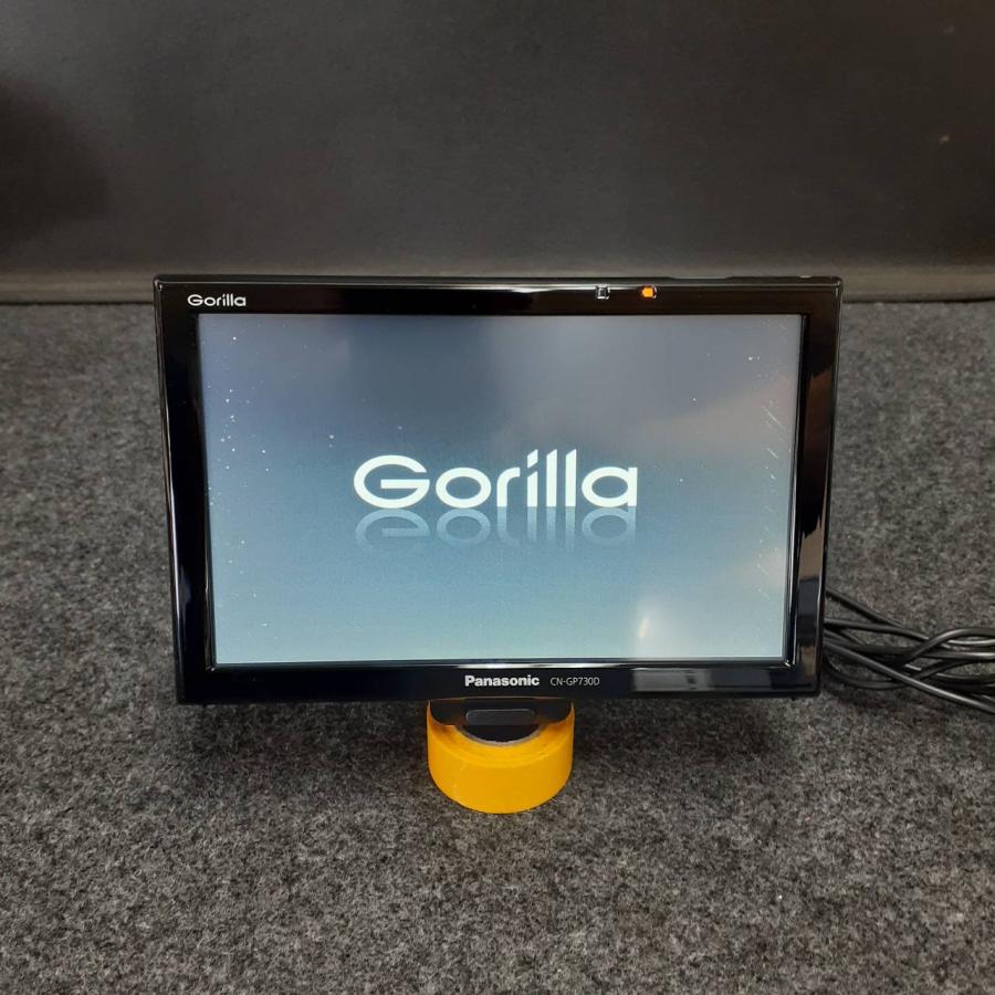 完動品　パナソニックGorilla カーナビ　サンバイザー付 CN-GP730D Panasonic CN-GP730D Gorilla 地図データ 2013年 TV Bluetooth