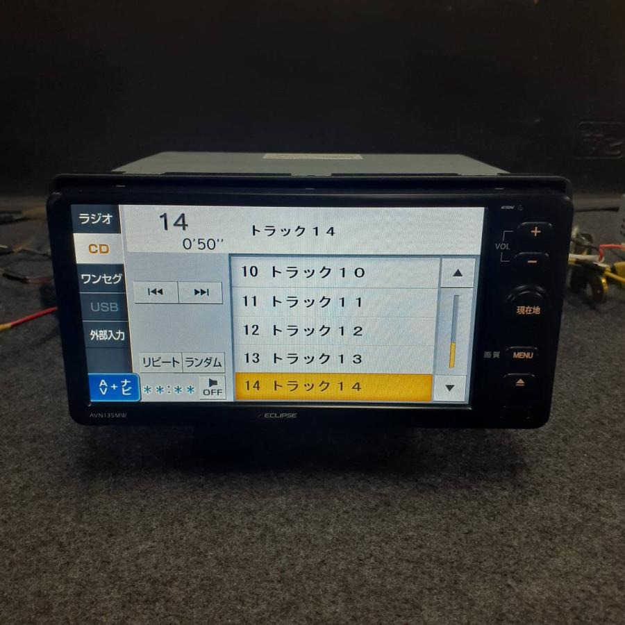 ECLIPSE AVN135MW 地図データ 2015年 TV CD メモリー ナビ カーナビ