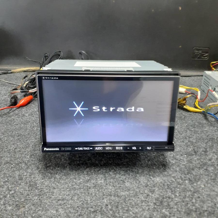 Panasonic Strada CN-S300D カーナビ 本体 Panasonic CN-S300D Strada フルセグTV DVD CD Bluetooth メモリー