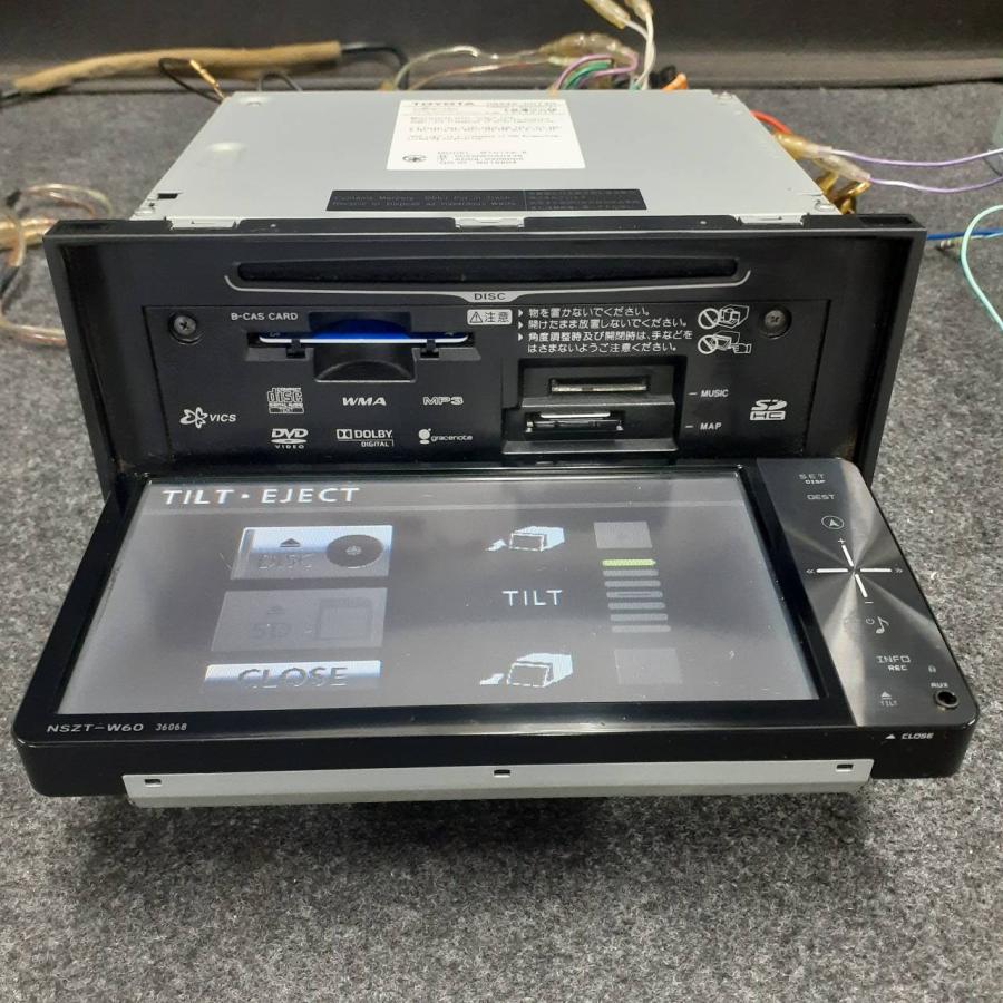 トヨタ 純正 ナビ NSZT-W60 フルセグTV DVD CD Bluetooth 地図データ