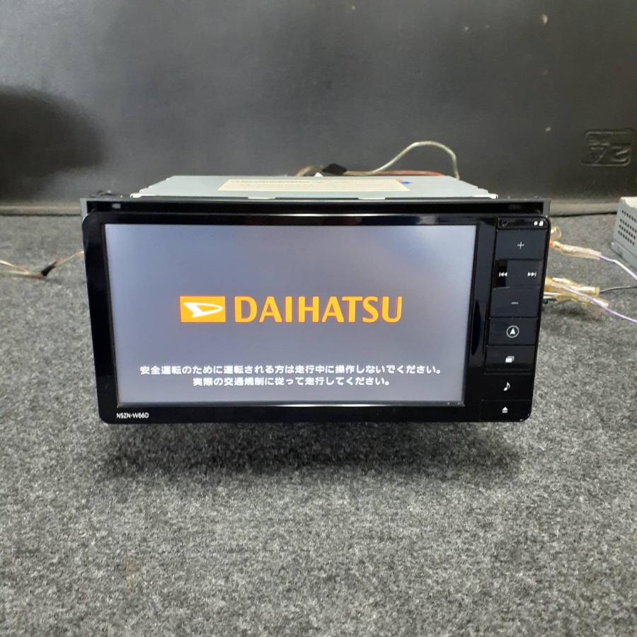 ダイハツ 純正 ナビ NHZN-W66D 地図データ 2019年 フルセグTV DVD
