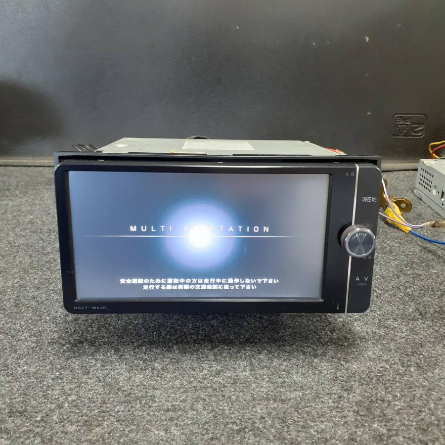 トヨタ 純正 ナビ NSZT-W62G 地図SDデータ 2016年 フルセグTV DVD