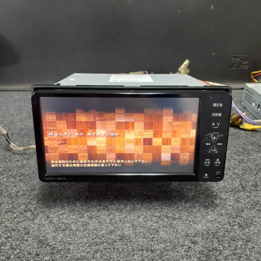 トヨタ 純正 ナビ NSZT-W61G フルセグTV DVD CD Bluetooth 地図データ