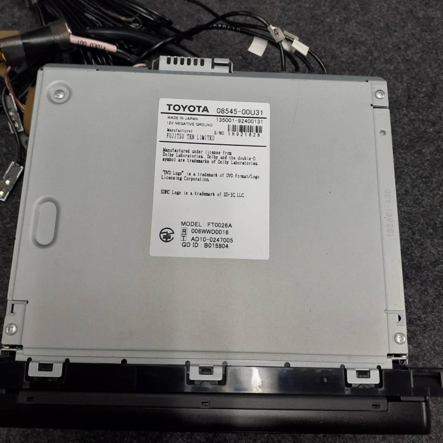 トヨタ 純正 ナビ NSZT-W61G フルセグTV DVD CD Bluetooth 地図データ