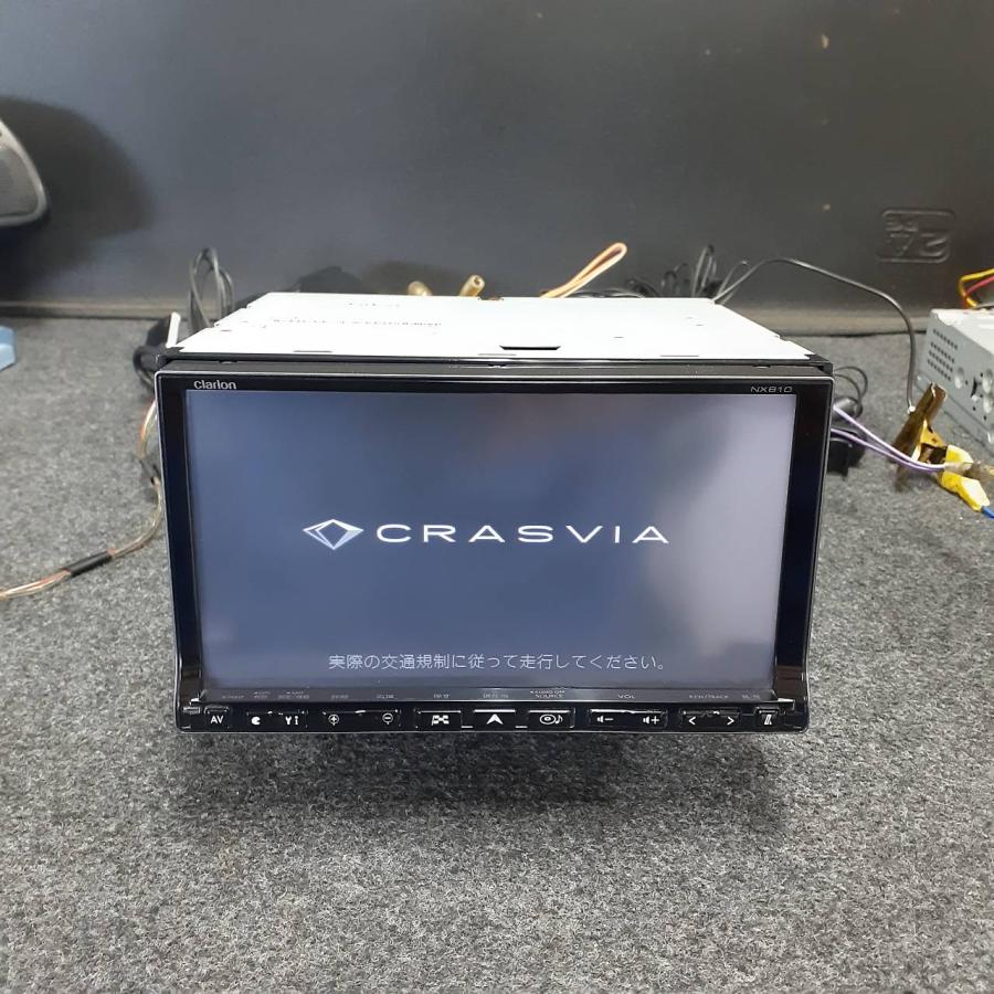 ★Clarionカーナビ本体★ クラリオン NX810 フルセグTV DVD CD Bluetooth USB HDD ナビ clarion