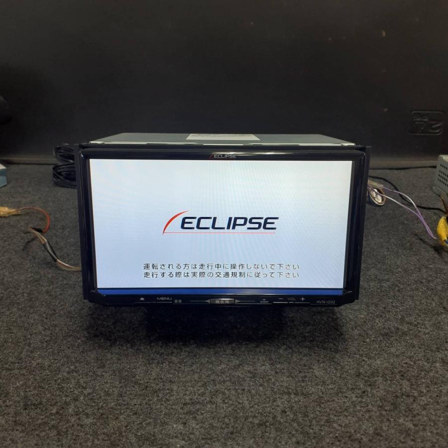 ECLIPSE AVN-G02 フルセグTV DVD CD 地図データ 2013年 メモリー ナビ