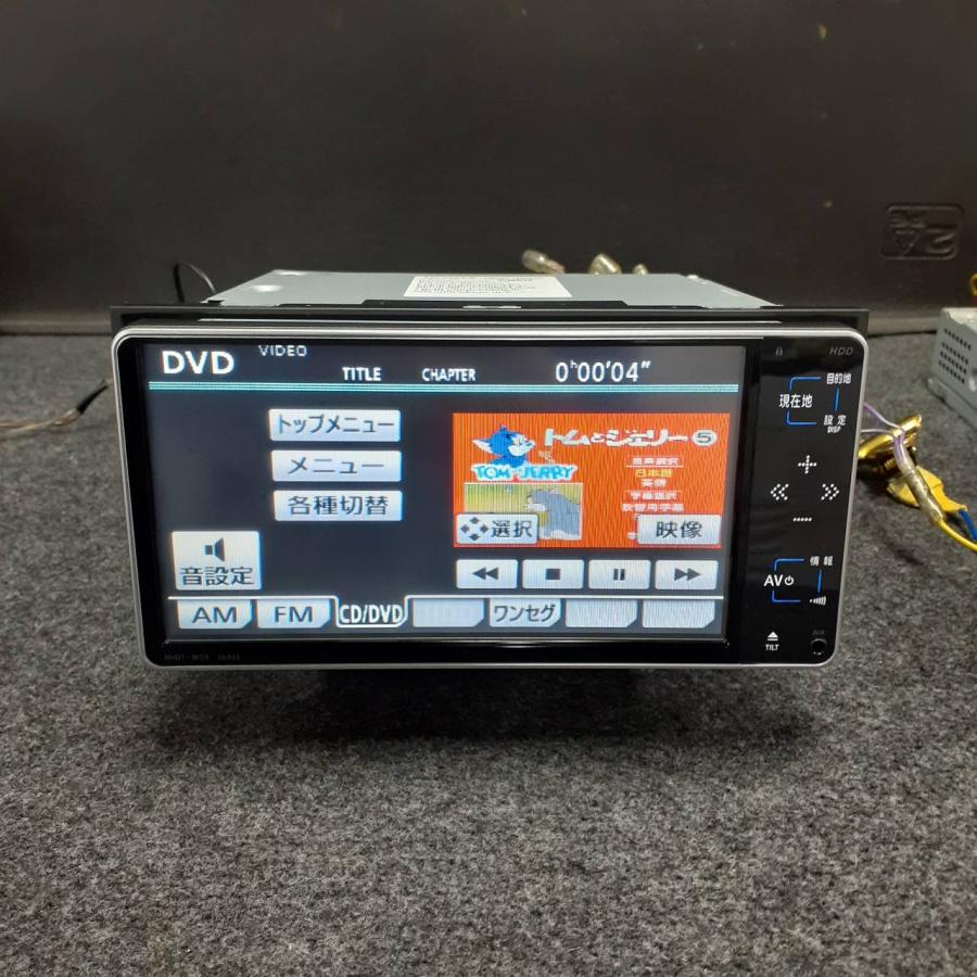 トヨタ純正ナビ　NHDT-W59G カーナビ 本体2017 年です。 トヨタ 純正 ナビ NHDT-W59 地図データ 2014年 TV DVD CD HDDナビ