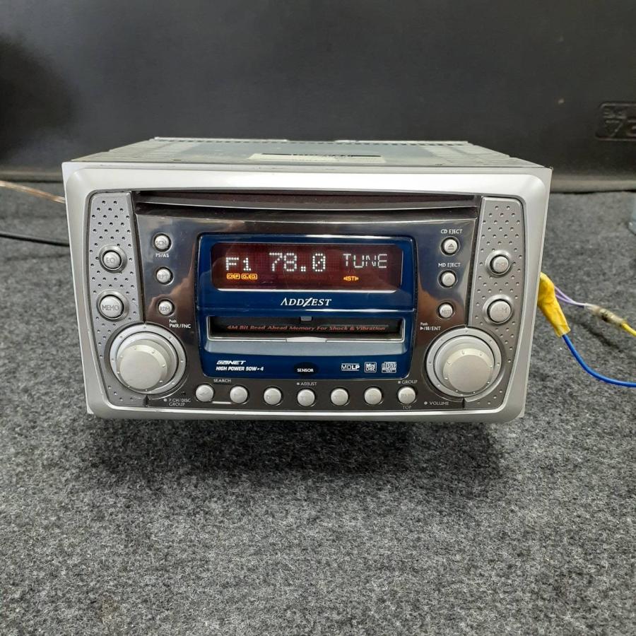 ADDZEST MZ594785 2DIN CD MDプレーヤー プレイヤー 旧車 当時物
