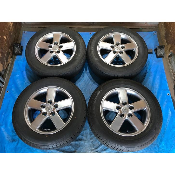 激安即決！タイヤ＋ホイール！トヨタ純正アルミ 15-6J 5H/114.3 ET50 +  