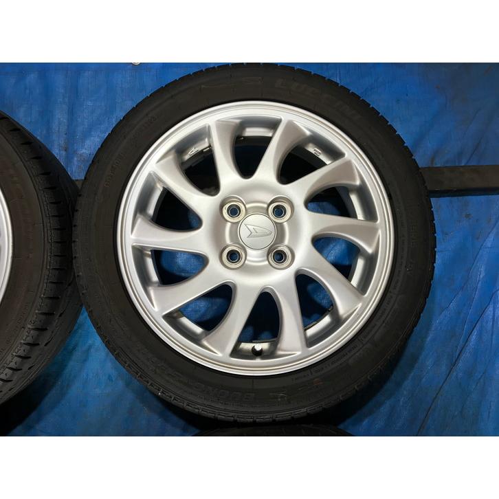 激安！タイヤホイールセット！ダイハツ純正アルミ 15-4.5J 4H/100 ET45  