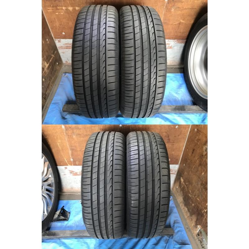 現金決済)夏タイヤ 205/55R17 ホンダ純正アルミ4本セット