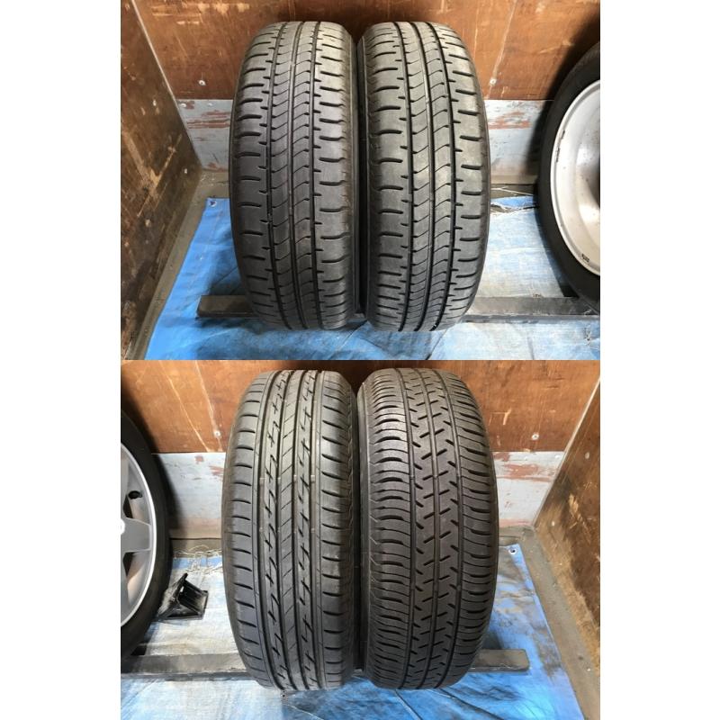 在庫限りの超特価！185/65R15 バリ溝タイヤ プジョ−純正 アルミ 