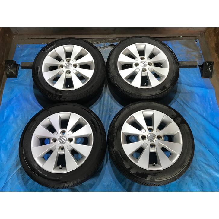 激安！タイヤホイールセット！スズキ純正 アルミ 14-4.5J 4H/PCD100
