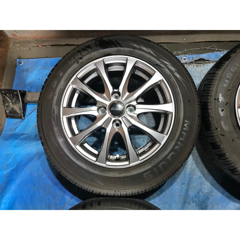 超バリ溝 軽自動車 WEDS スタッドレスアルミホイールセット 14インチ