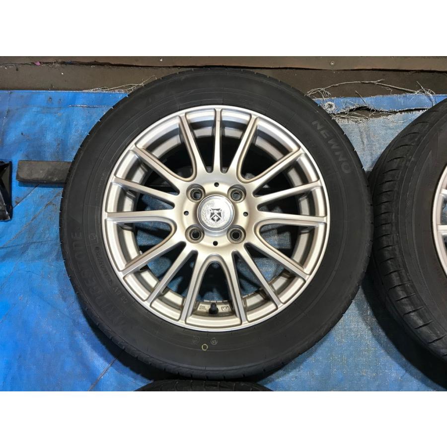 155/65R14 バリ溝タイヤ G・Mach 14インチ 4.5J 4H/PCD100 ET45 2023 