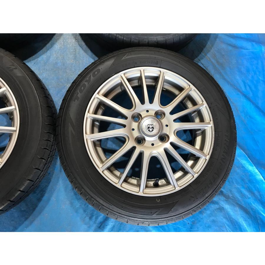 155/65R14 バリ溝タイヤ G・Mach 14インチ 4.5J 4H/PCD100 ET45 2023 