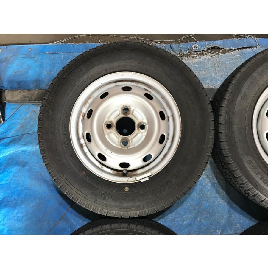 ホンダ　純正　ホイールタイヤ　セット4本145/80R12 ヨコハマ　2023年 ホンダ 純正 ホイールタイヤ セット4本145/80R12 ヨコハマ 2023年
