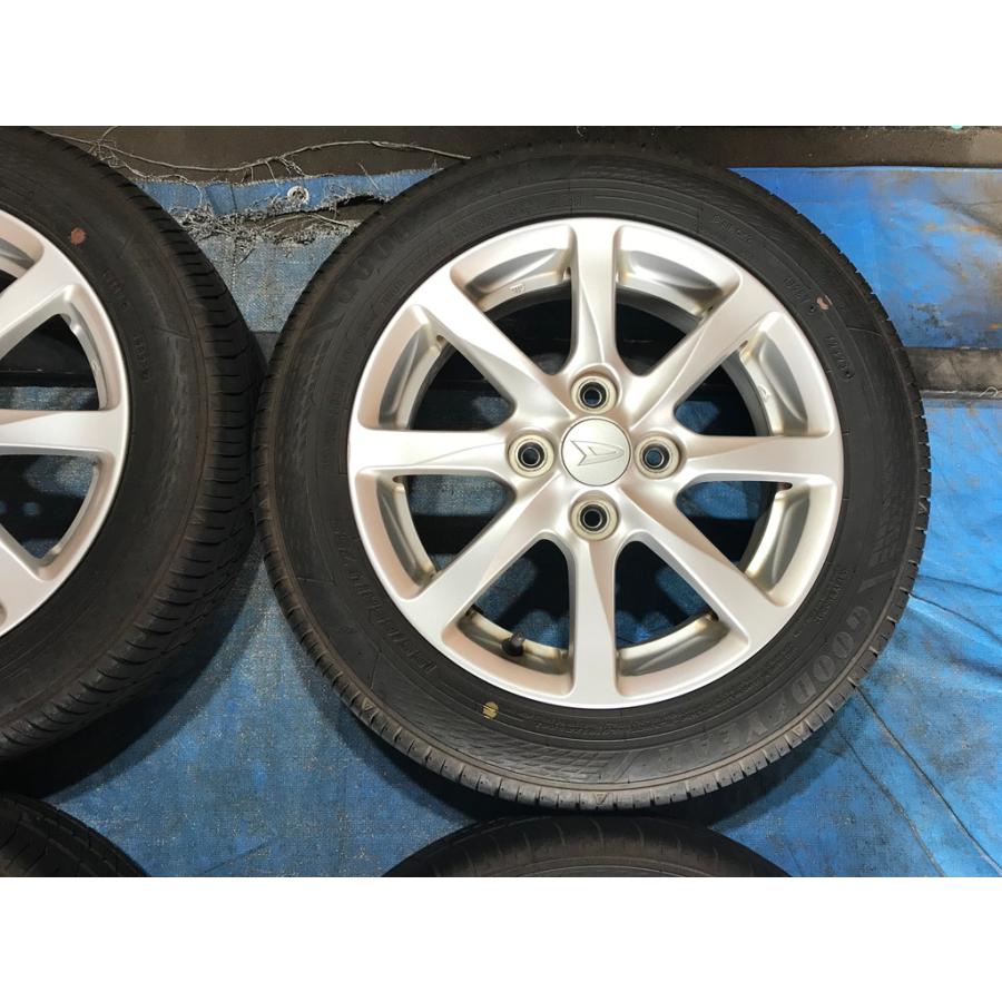 【送料無料】希少美品バリ山 ダイハツ純正14インチスタッドレス155/65R14 155/65R14 バリ溝タイヤ 2023年 ダイハツ純正 アルミ 14インチ 4.5J 4H