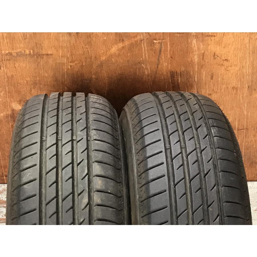 155/65R14 バリ溝タイヤ 24年 25年 スズキ純正 アルミ 14インチ 4.5J