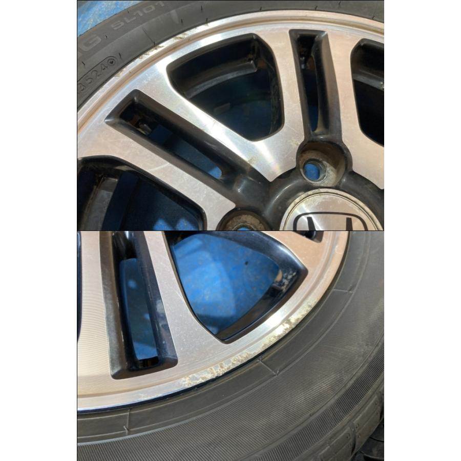 155/65R14 バリ溝タイヤ 23年 24年 ホンダ純正 アルミ 14インチ 4.5J