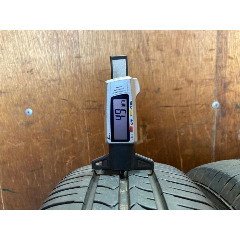 ①り バリ溝 バリ山 2024年製 195/50R19 ヨコハマ4本 165/70R14 GOOD YEAR Efficient Grip ECO 2024年製 4本 6〜7山目程度