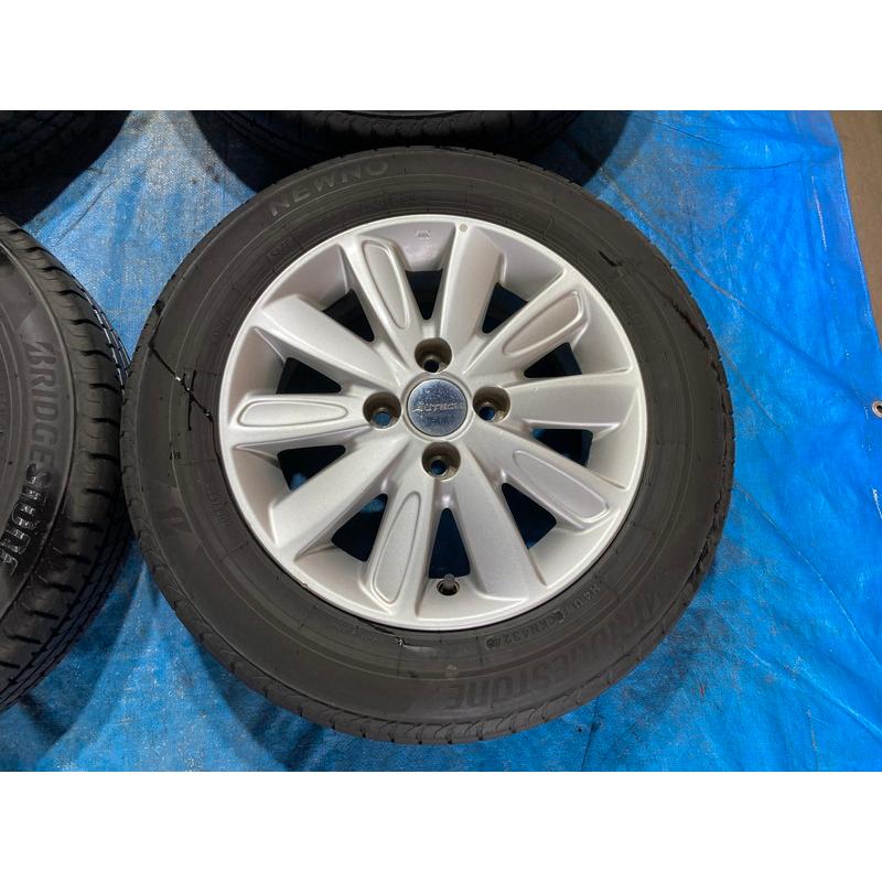 165/70R14 バリ溝タイヤ 2024年 日産純正 AUTECH アルミホイール 14