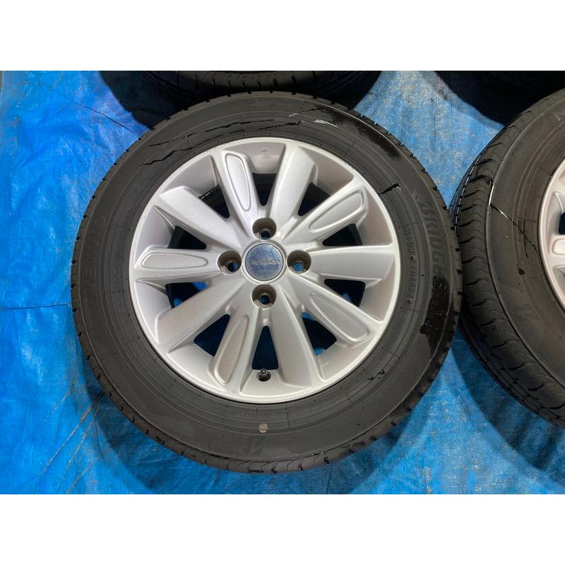 165/70R14 バリ溝タイヤ 2024年 日産純正 AUTECH アルミホイール 14