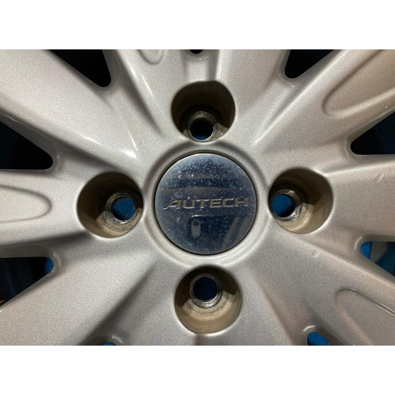 14インチ スタッドレス　バリ溝2024年製造 165/70R14 バリ溝タイヤ 2024年 日産純正 AUTECH アルミホイール 14