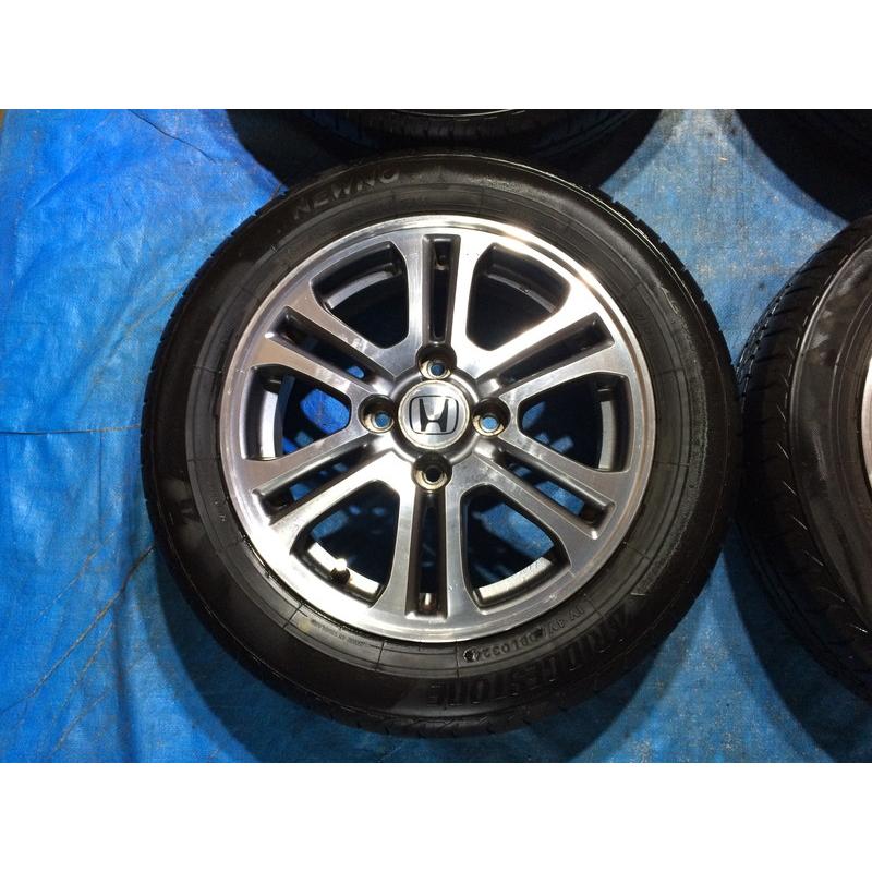 155/65R14 バリ溝国産タイヤ 2024年 ホンダ純正 アルミ 14インチ 4.5J