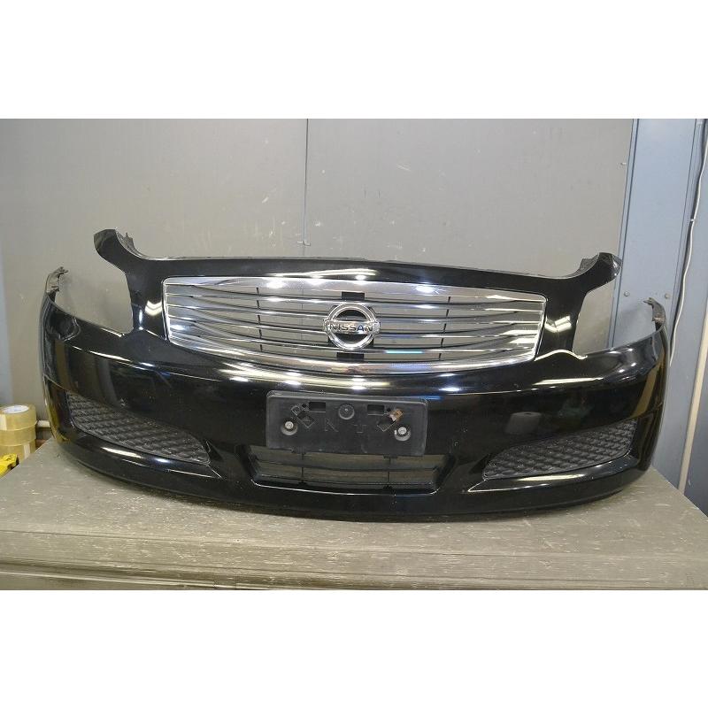 スカイライン セダン 250GT 前期(V36) 純正 フロントバンパー メッキ