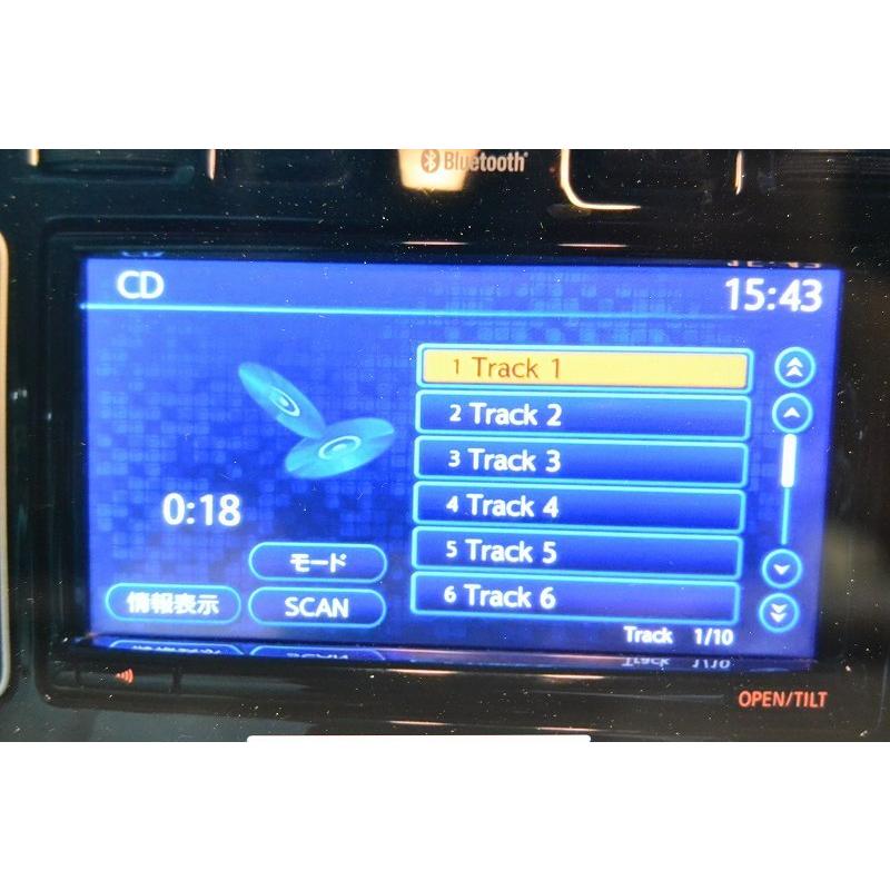 リーフ 日産 G1X 寒冷地 (ZE0) 純正 SDナビ QY-7204N-D 地図2015年 地