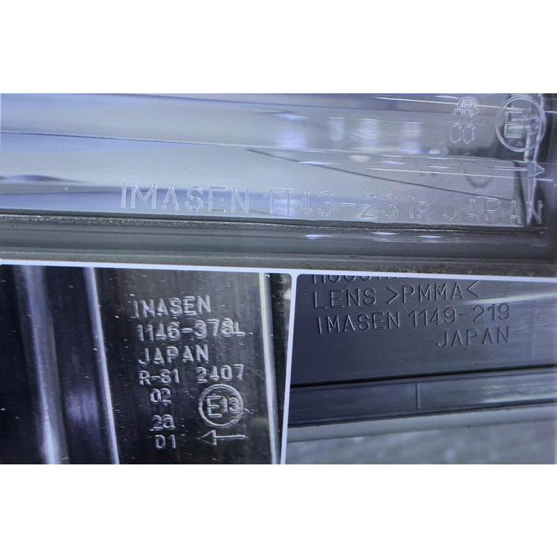 デリカ D5 前期(CV5W CV1W) 純正 IMASEN 左右 テールランプ テール
