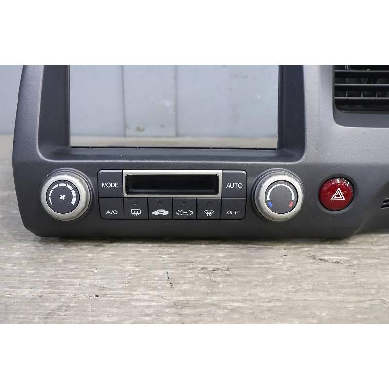 シビック ハイブリッド MX 前期(FD3) 純正 ナビオーディオパネル 2DIN