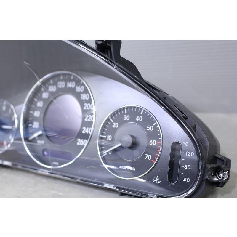 ベンツ W211 E240 右ハンドル 前期 Eクラス(211261) 純正 VDO スピード 