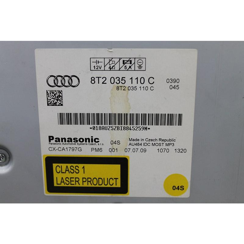Audi（アウディ） A4 セダン 右H 前期(8KCDNF B8 8K) 純正 モニター