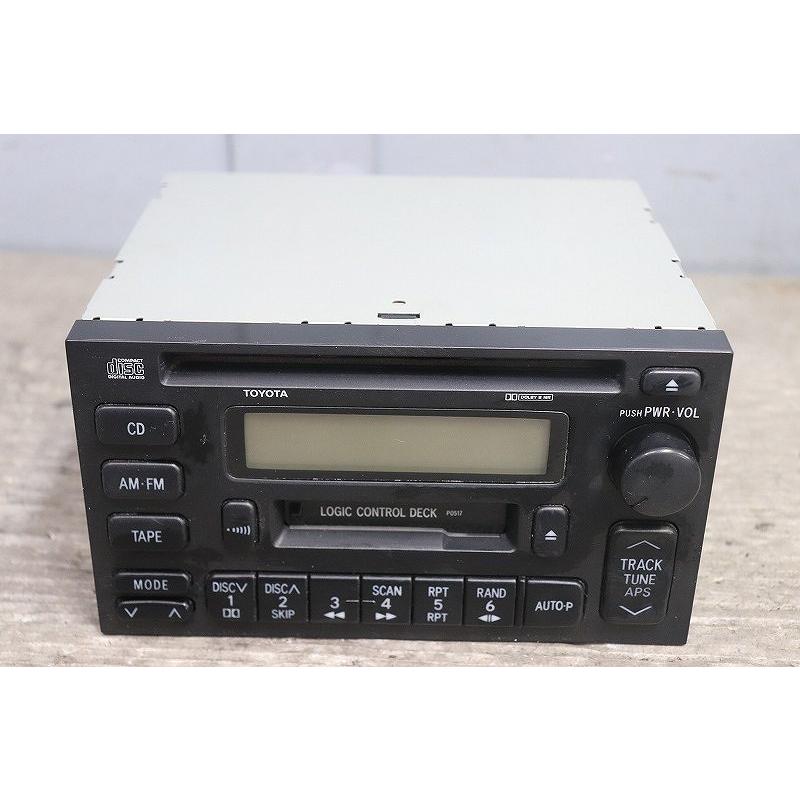 マーク2 2.0 グランデ 前期(GX100 JZX100) 純正 CD カセットプレーヤー