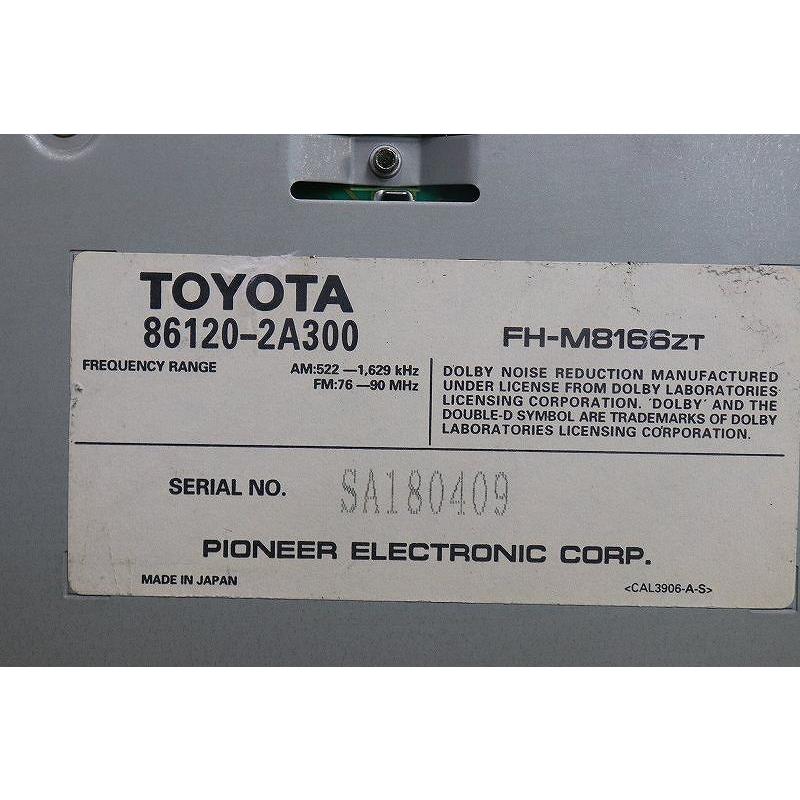 マーク2 2.0 グランデ 前期(GX100 JZX100) 純正 CD カセットプレーヤー