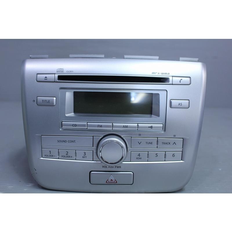 ワゴンR FX 前期(MH23S) 純正 CD オーディオデッキ AM FM ラジオ
