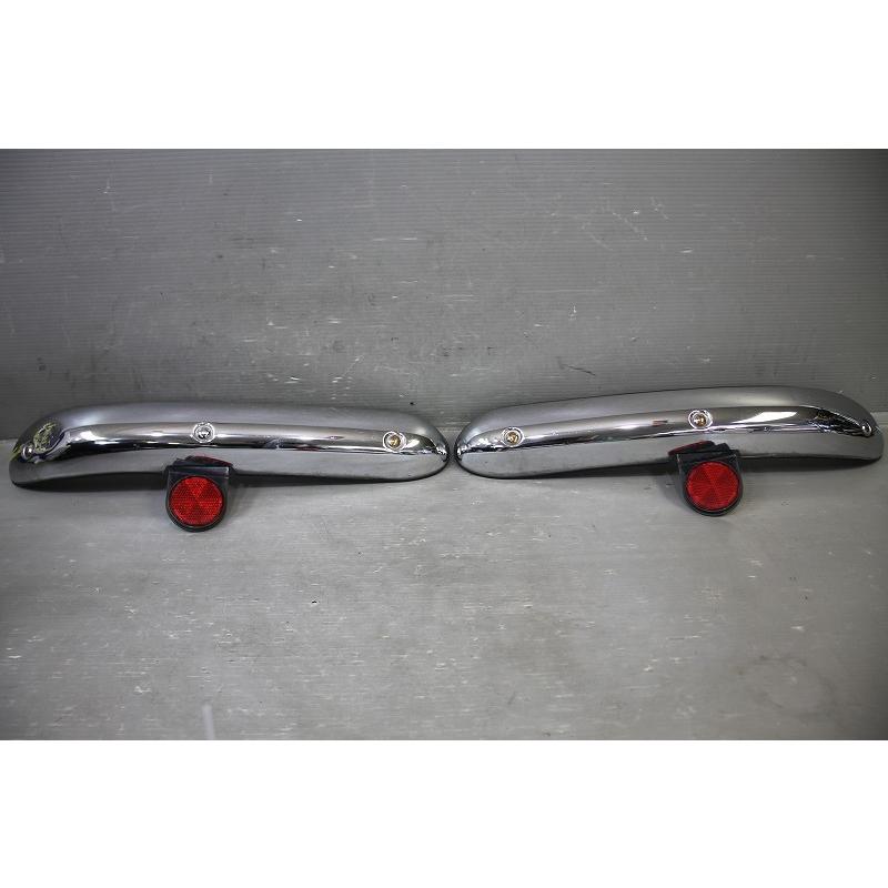 マーチ ボレロ 中期(K11) 純正 リアバンパー メッキモール 左右セット