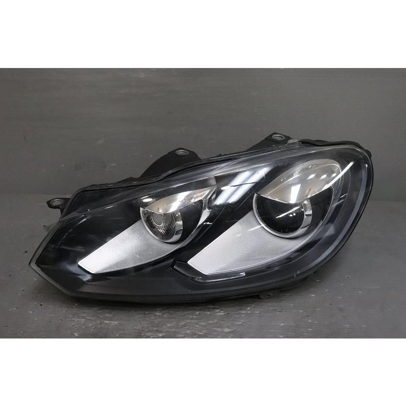 VW ゴルフ6 5K型 1KCAV HELLA 純正 HID ヘッドライト VW ワーゲン ゴルフ6 ヴァリアント TSI 右ハン(1KCAV 1K 5K) 純正 左