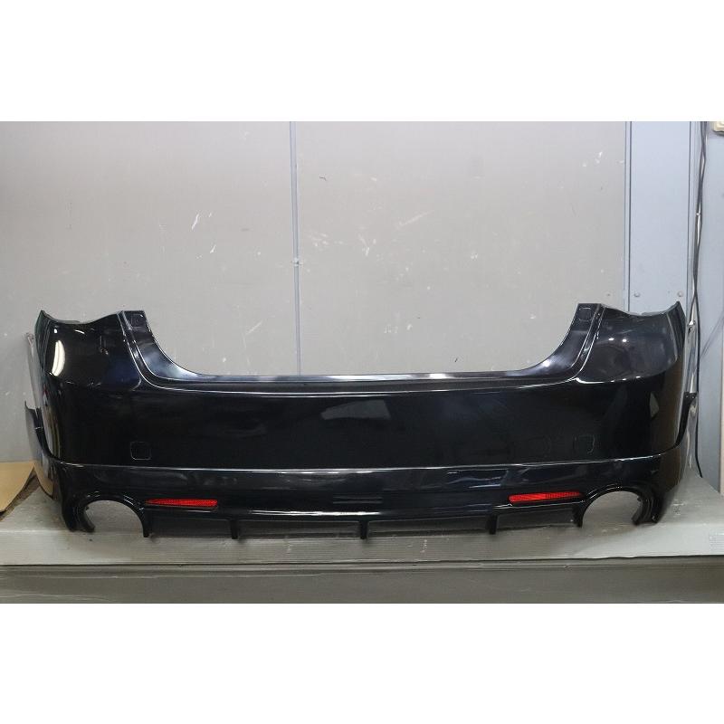 マークX 250G 前期(GRX130) 純正 リアバンパー リアスポイラー付 黒  