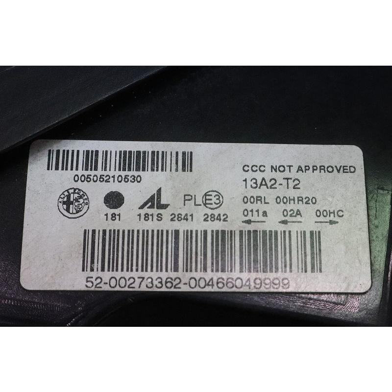 アルファロメオ（ALFA ROMEO） ジュリエッタ (940A2) 純正 右 HID